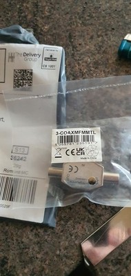 2 Way COAX Coaxial TV Aerial T Splitter Female to 2 x Male Metal Adaptor RF