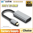s-l140-101.webp USB C to HDMI Adapter 4K 20cm Type C Male to HDMI Female Converter Laptop MacBoo
