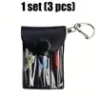 3pcs Mini Screwdriver Keychain Set Portable Pocket Repair Tool Kit-UK