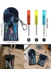 3pcs Mini Screwdriver Keychain Set Portable Pocket Repair Tool Kit-UK