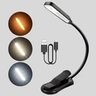 s-l140-1036.webp 7 LED Book Light - USB Rechargeable, 3-Level Adjustable Clip-on Reading Lamp