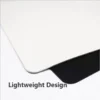 s-l140-105.webp Black Mouse Pad Mat 28x22cm Non Slip Rubber Base Stitched Edge Gaming Office PC