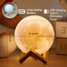 s-l140-1063.webp Night Light 16-Color RGB LED 3D Rechargeable Moon Lamp, Remote Control Dimmable