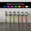 5V Mini LED Touch Dim Night Light USB Rechargeable Portable Reading Lamp UK