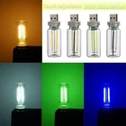5V Mini LED Touch Dim Night Light USB Rechargeable Portable Reading Lamp UK