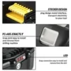 2 Pack 18V 8.0Ah Lithium Batteries + DC18RC Charger Compatible with Makita LXT