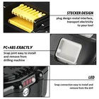 2 Pack 18V 8.0Ah Lithium Batteries + DC18RC Charger Compatible with Makita LXT