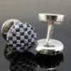 s-l140-1145.webp 3.00Ct Round Cut Lab-Created Sapphire & Diamond Cufflinks 14k White Gold Plated