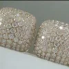 s-l140-1150.webp 3 CT Round Cut Lab Created Diamond Men's Wedding Cufflinks 14K Rose Gold Plated