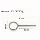 100 x Universal Sim Card Tray Pin Tool Eject Removal Tray Open for Phone Fit uk
