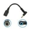 7.4mm x 5.0mm to 4.5mm x 3.0mm DC connector Charge Power Cable HP Dell Laptop