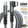 s-l140-1230.webp USB C to USB C Cable 60W PD Fast Charger Type C Lead for iPhone 17 16 15 Samsung
