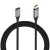 USB-C Extension Cable 100W Fast Charge 10Gbps 4K Type-C Male to Female UK