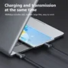 s-l140-1263.webp Type C to Type C Cable Fast Charge 100W PD Dual USB C Charging Braided Cable UK
