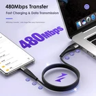s-l140-1292.webp Heavy Duty USB A-Type C Charging Cable Braided Fast Phone Charger Long Lead uk
