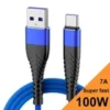 s-l140-1296.webp Heavy Duty USB A-Type C Charging Cable Braided Fast Phone Charger Long Lead uk