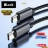 s-l140-1348.webp 60W Type C to Type C Cable USB C Fast Charger Lead For iPhone 17 Pro Max 17 Air