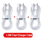 s-l140-1380.webp USB A to USB-C Cable 6A 100W for Android Fast Charger Long Type C Lead 1M 2M UK