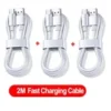 s-l140-1382.webp USB A to USB-C Cable 6A 100W for Android Fast Charger Long Type C Lead 1M 2M UK