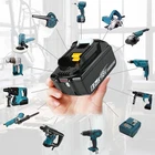 2 Pack 18V 8.0Ah Lithium Batteries + DC18RC Charger Compatible with Makita LXT
