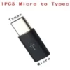 s-l140-1423.webp Micro USB Male to USB-C Female Adapter Converter Type C Charging Data uk