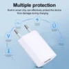 s-l140-1439.webp EU 2 Pin USB Wall Charger Plug Adapter for iPhone Samsung – Europe Travel Use