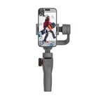 TOALLIN 3-Axis Smartphone Gimbal Stabilizer AI Tracking Foldable & Portable NEW