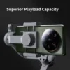 TOALLIN 3-Axis Smartphone Gimbal Stabilizer AI Tracking Foldable & Portable NEW