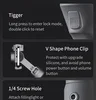 TOALLIN 3-Axis Smartphone Gimbal Stabilizer AI Tracking Foldable & Portable NEW