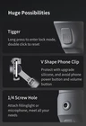 TOALLIN 3-Axis Smartphone Gimbal Stabilizer AI Tracking Foldable & Portable NEW