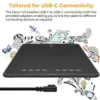 XPPen Deco 01 V3 Drawing Tablet 8 Shortcut Keys 16384 Levels Stylus 10 x 6 inch