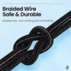 s-l140-1560.webp HeavyDuty USB Type C Charging Cable Braided Fast Phone Charger Long Lead 2m 3m