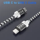 s-l140-1574.webp Type C to Type C Cable PD 60W Fast Charge Braided USB Lead LED 2M 3M For Samsung
