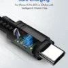 s-l140-1581.webp Type C to Type C Cable PD 60W Fast Charge Braided USB Lead LED 2M 3M For Samsung