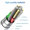 s-l140-1587.webp Type C to Type C Cable PD 60W Fast Charge Braided USB Lead LED 2M 3M For Samsung