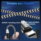 s-l140-1621.webp Heavy Duty Type C to Type C Cable Fast Charge PD 60W Braided USB C Cables Lead