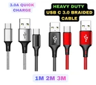 s-l140-1629.webp HeavyDuty USB Type C Charging Cable Braided Fast Phone Charger Long Lead 2m 3m