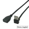 s-l140-166.webp USB 2.0 Angle 90 Degree Extension Cable Male to Female Adapter Cord Data Sync UK