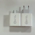 UK to EU or USA 2 Pin USB + PD Plug Adapter Travel Fast Charger Adaptor