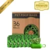 540 Dog Poop Bags Rolls Poo Waste Biodegradable Doggy Large Strong Thick Pet Eco