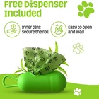 540 Dog Poop Bags Rolls Poo Waste Biodegradable Doggy Large Strong Thick Pet Eco
