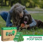 Large Biodegradable Dog Poop Bag Pet Poo Waste Bags High Quality Heavy Duty