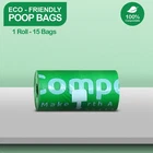 Large Biodegradable Dog Poop Bag Pet Poo Waste Bags High Quality Heavy Duty