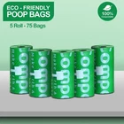 Large Biodegradable Dog Poop Bag Pet Poo Waste Bags High Quality Heavy Duty