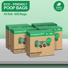 Large Biodegradable Dog Poop Bag Pet Poo Waste Bags High Quality Heavy Duty