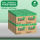 Large Biodegradable Dog Poop Bag Pet Poo Waste Bags High Quality Heavy Duty
