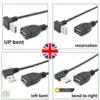 s-l140-173.webp USB 2.0 Angle 90 Degree Extension Cable Male to Female Adapter Cord Data Sync UK