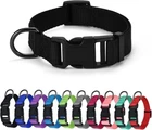 DOG COLLAR NYLON BASIC DOG COLLAR WITH BUCKLE FOR XS S M L AND XL DOG AND CAT