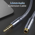 3.5mm Audio Aux Extension Cable Male to Female Jack Headphone Adapter Cord uk