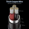 3.5mm Audio Aux Extension Cable Male to Female Jack Headphone Adapter Cord uk
